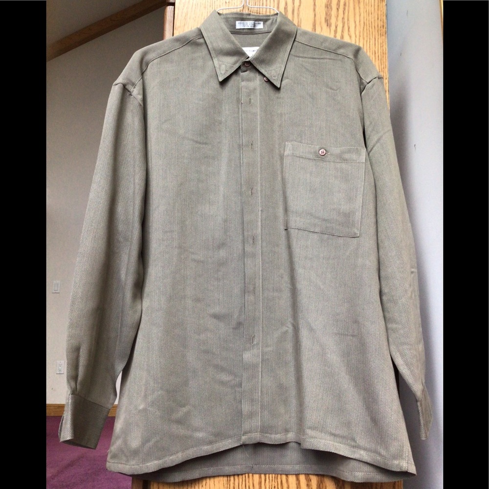 Pierre Cardin men’s button down long sleeve shirt
